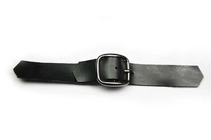 Black Decorative Faux Leather Adjustable Belt Costume Design Sold by 3 pcs - Bild 1 von 1
