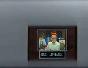 RUSH LIMBAUGH PLAQUE POLITICS RADIO POLITICAL - Picture 1 of 1