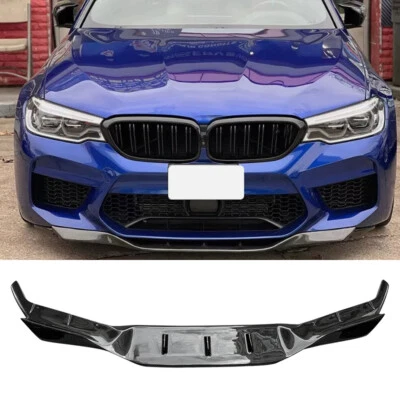 Parachoques delantero de fibra de carbono para BMW F90 M5 2017 UP serie 5 alerón labial de barbilla  Foto 1 de 4