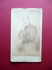 Autografo Giuseppe Mazzini Fotografia Originale Carte de Visite Risorgimento