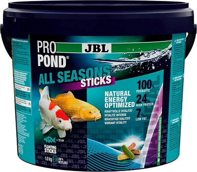 JBL PROPOND All Seasons Sticks M 1,0 kg Koi Ganzjahresfutter 4in1 - Bild 1 von 3
