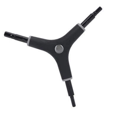 Bicycle Maintenance Triple Internal Hex Wrench Tool for 4 5 6mm Hex Screws - Image 1 of 4