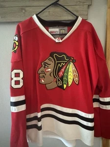 Dennis Savard CCM Chicago Blackhawks Jersey Vintage 50 Red - Picture 1 of 6