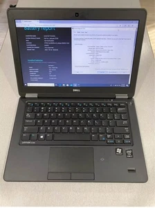 Dell Latitude E7250 i7 vPro 8GB RAM 256GB SSD Win 10 Pro Laptop + Charger - Picture 1 of 4