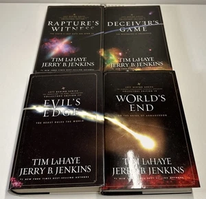 Lot 4 ~ HC Books ~ LEFT BEHIND COLLECTORS EDITIONS ~ Tim LaHaye  & Jerry Jenkins - Imagen 1 de 2