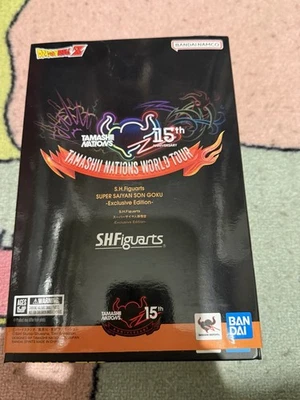 Bandai SH S.H. Figuarts Son Goku Action Figure TAMASHI NATIONS 15TH ANNIVERSARY - Immagine 1 di 4