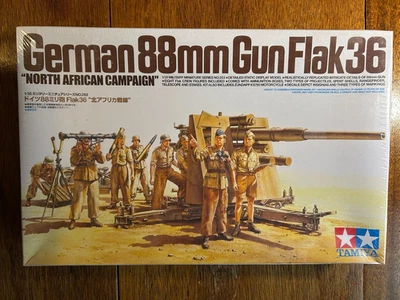 Tamiya 35283 1/35 German 88mm Gun Flak 36 North African Campaign - Image 1 of 4