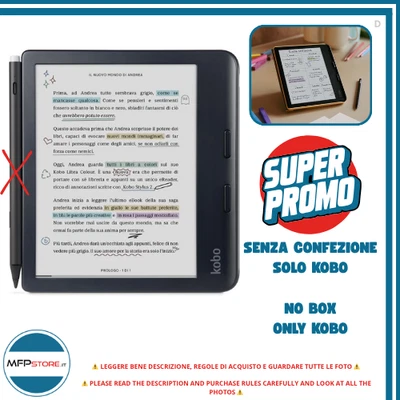 Kobo Libra Colour 32 GB - SENZA SCATOLA, SOLO KOBO - PENNA NON INCLUSA - Immagine 1 di 4