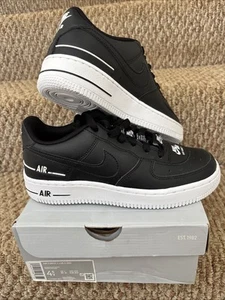 Nike Air Force 1 LV8 3 (GS) Youth Size 4.5 Black White CJ4092 001 - Bild 1 von 11