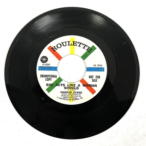 Marilin Evans ~ A Very Special Love ~ Orig. Promo 45 rpm Single Roulette VG+ - Picture 1 of 2