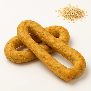 Geschmack Sesamsamen Taralli Scaldatelli Pugliesi 400g - Bild 1 von 1