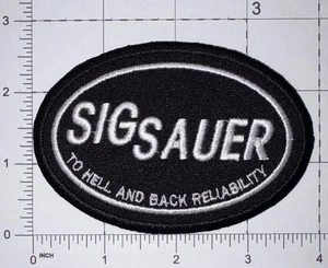 Second Amendment Sig Sauer Tactical Patch  Iron-On Used YZ38 - Picture 1 of 1