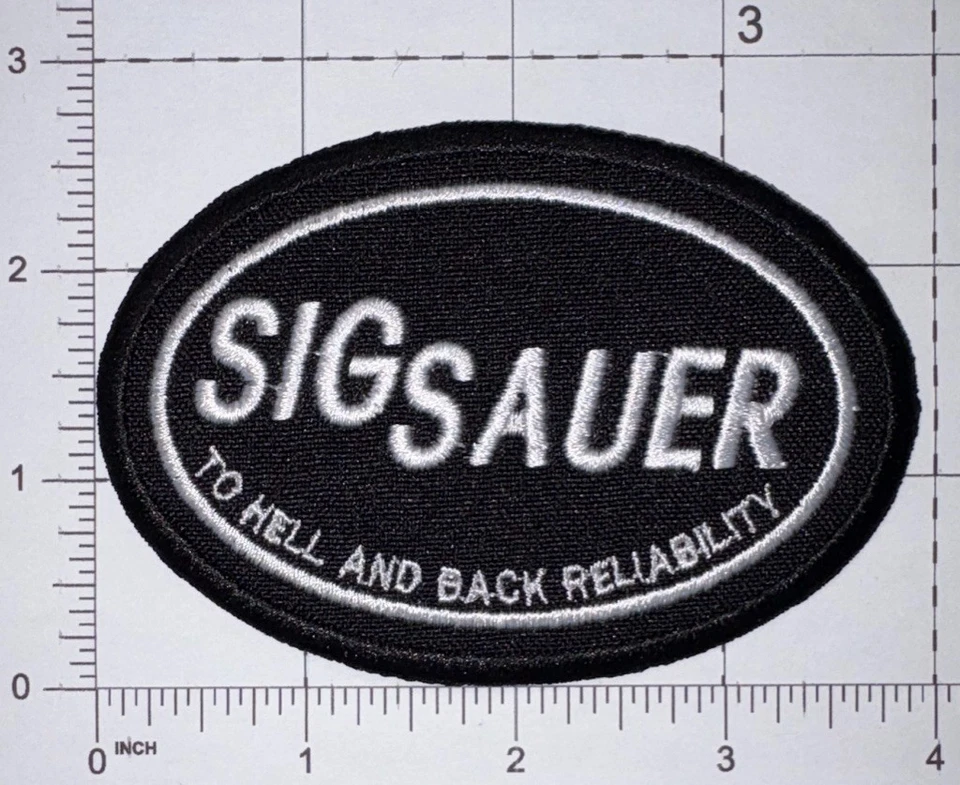 Second Amendment Sig Sauer Tactical Patch  Iron-On Used YZ38 - Image 1 of 1