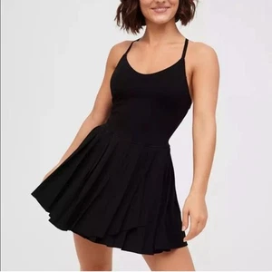 Vestido de tenis plisado fuera de línea Aerie - Imagen 1 de 8