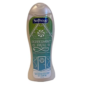 SoftSoap Peppermint Path Limited Edition Moisturizing Body Wash 20 Fl Oz Christm - Picture 1 of 3