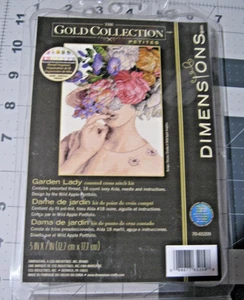 Dimensioni 70-65209 Garden Lady Croce Contata 18 Avorio Aida, 5'' x 7', - Foto 1 di 6