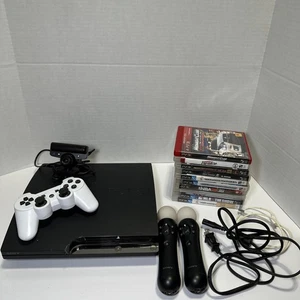 PlayStation 3 CECH-2501B PS3 Slim 320GB Motion Controller Game Cam Bundle getestet - Bild 1 von 21