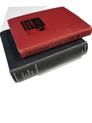 Sellos de 1850-1950 en todo el mundo y Estados Unidos 3500+ colección álbumes Scott como nuevos y usados Foto 1 de 4