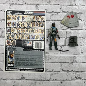 GI Joe Stretcher 1990 v1 Vintage Original ARAH Hasbro Cobra NICHT KOMPLETT - Bild 1 von 8