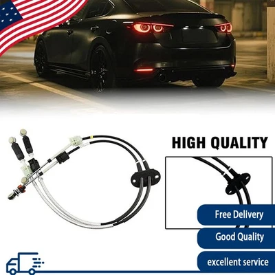 Cable de control de transmisión para 08-12 Mazda 3 BL caja de cambios manual BBM2-46-500 1 PIEZA Foto 1 de 4