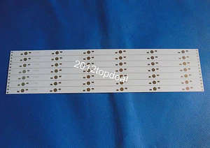 Placa de circuito de PCB de aluminio de 30 cm x 1 cm para 6 x 1w,3w,5w LED en serie - Imagen 1 de 5