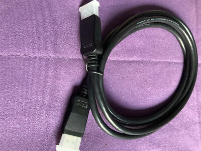 BizLink 6 Feet Black DisplayPort 1.2 Cable (1.8 metre) Male - Image 1 of 4