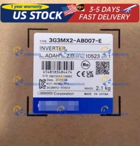 1PCS NEW Omron 3G3MX2-AB022-E 3G3MX2AB022E - Picture 1 of 1