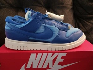 Nike Air Dunk Jumbo Shoes University Blue Game Royal DV0821-400 Men's Sizes 10.5 - Picture 1 of 4