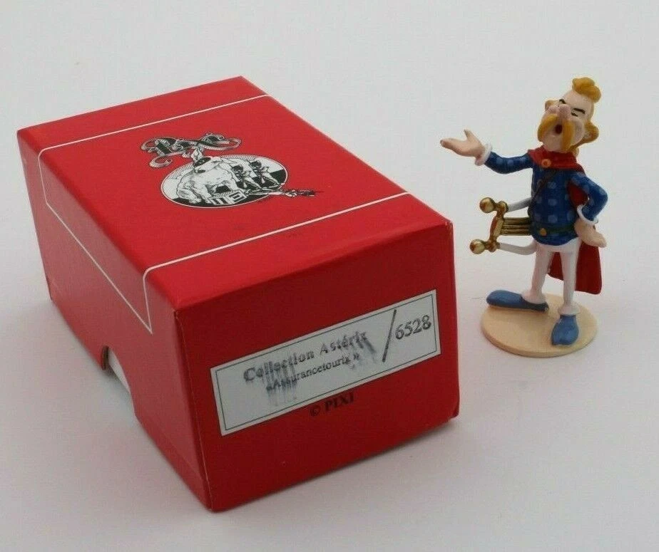 ASSURANCETOURIX TROUBADIX ASTERIX & OBELIX Metallfigur ArtNr 6528 - Bild 1 von 1