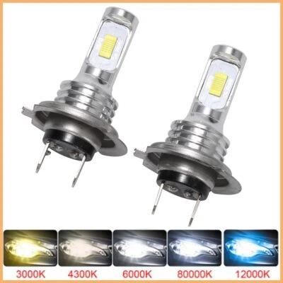 2Pcs H7 Led Car Fog Light H4 H11 H8 H9 H16 Headlight Super Bright 9005 9006 Hb4  - Image 1 of 4