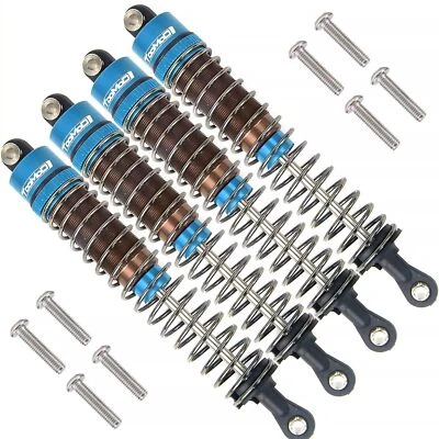 90mm 1/10 RC Oil Shock Absorber Kit for Bullhead/TRX4/SCX10/D90 Axial Tamiya - Image 1 of 4