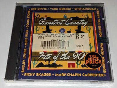 *NEW/SEALED* Greatest Country Hits of the 90's: 1991 CD Shelby Lynne/Joe Diffie+ - Image 1 of 4