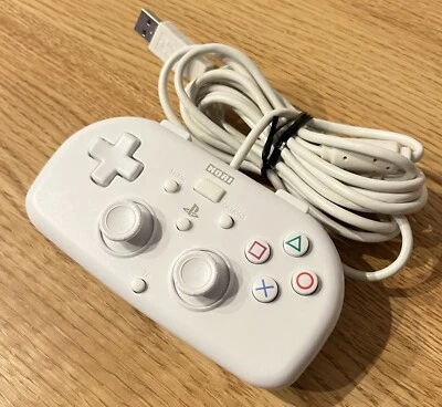Hori PS4 Playstation4 Mini Pad Controller light White SONY Licensed Japan Tested - Image 1 of 4
