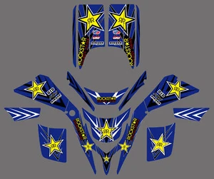 New Decals Stickers Graphics Kits For Yamaha Blaster YFS200 1988-2006 Blue Star - Picture 1 of 3
