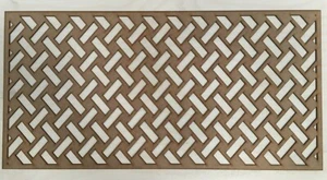 Heizkörperschrank Zierblende Heizkörpergitter MDF 3mm und 6mm Artikel A21 - Bild 1 von 3