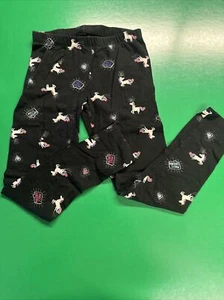 SO Perfectly Soft Legging BLACK MAGIC UNICORN Design Girls Size 7/8 - Picture 1 of 3
