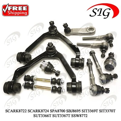 Kit de barra estabilizadora brazo de control delantero para Lincoln Navigator 4x4 1998-2002 11 piezas Foto 1 de 4