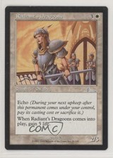 1999 Magic: The Gathering - Urza's Legacy Radiant's Dragoons #21 1i3