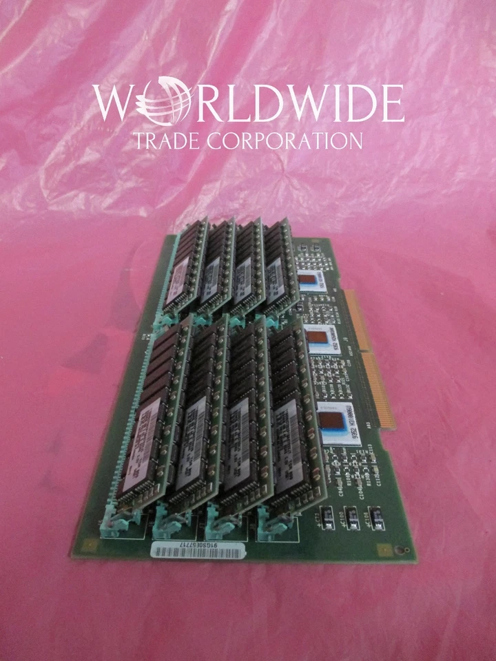 Tarjeta de memoria IBM 4095 52G4734 256MB HD4.6 a través de 8x 39H8312 SIMM RS6000 Foto 1 de 4