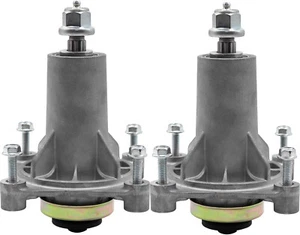 2 Pack! Lawn Mower Spindle 187292, for Husqvarna, Craftsman, Ariens, Poulan Pro - Picture 1 of 5