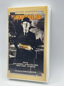 The Lavender Hill Mob 1951 VHS Alec Guiness Ealing Comedies Hard Case SEALED NOS - Picture 1 of 10