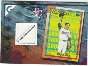 Nolan Ryan Topps Gallery Jersey 2005 #GHR-NR - Picture 1 of 1
