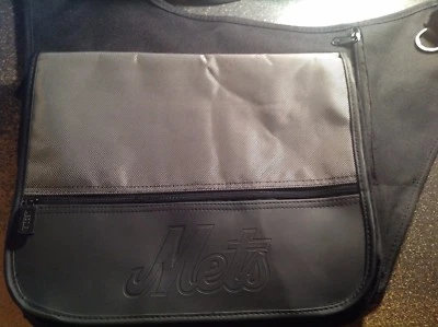 Bolso de hombro mensajero MLB New York Mets negro gris para hombre/mujer (totalmente nuevo) Foto 1 de 4