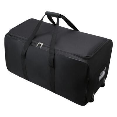 Travel Duffel Bag With Wheel Handbag With Zipper For Outdoor Wardrobe Gym • 34.89£