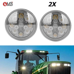 2X AF3892R LED Work Light Headlight For John Deere Tractor 2010, 2040, 2240,2510 - Picture 1 of 9