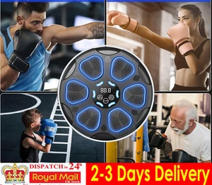 Smart Music Boxing Machine Wall-Mounted Punching Machine with Gloves 9 Modes New - Picture 1 of 9