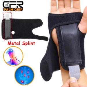 Wrist Brace Support Carpal Tunnel Hand Splint Steel Bone Arthritis Sprain Pain H - Picture 1 of 13
