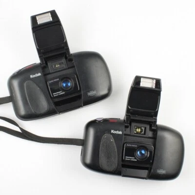 Kodak Cameo Enfoque Automático Panorámico - Lote de 2 Cámara 35mm - Piezas/Reparación Foto 1 de 4