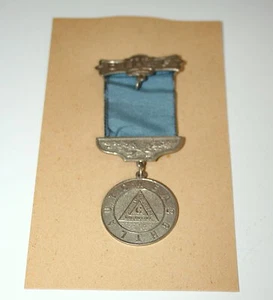 1930 Masons Masonic Fraternal Ribbon Medal Badge NOS New H Everline - Picture 1 of 2