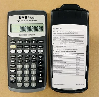 Texas Instruments BA II 2 Plus Professional Advanced Business Analyst Calculator - Image 1 of 2